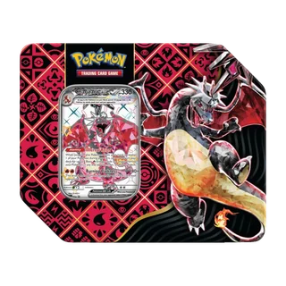 Paldean Fates Charizard ex Tin